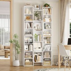 White 21 Cube Bookcase