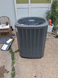Trane 4 ton 410a condenser (pumped down) valves closed