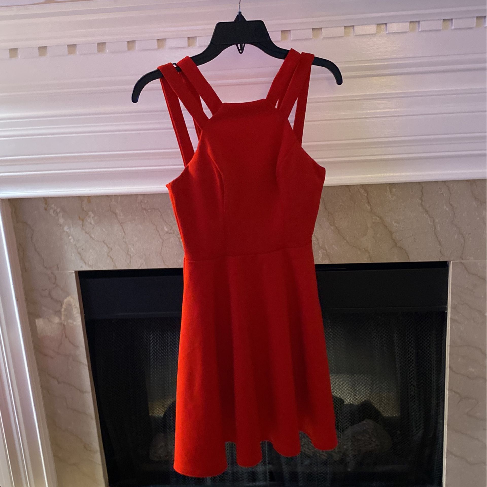 True Red Color-A Line Dress- Size 7