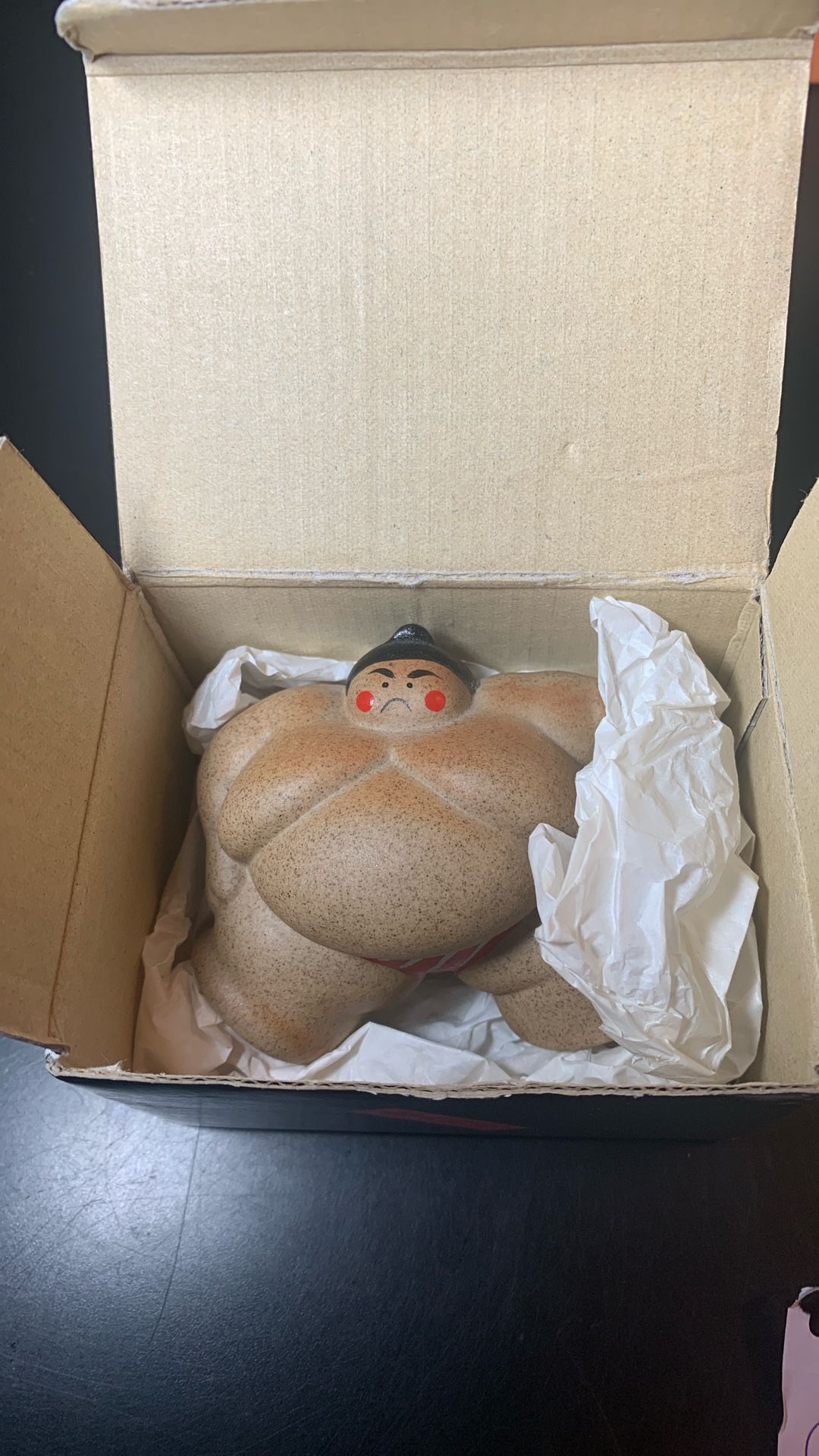 Sumo Wrestler Ceramic Figurine