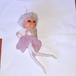 Antique Pixie Angel Christmas Ornament 