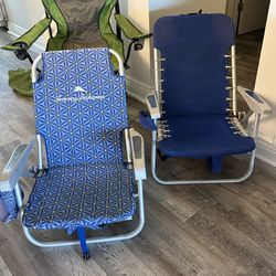 (3) Beach Chairs Rio, Tommy Bahama, Coleman