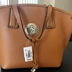 Brighton Ferrara Leather Handbag 