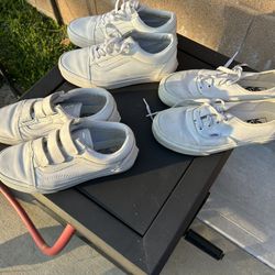 Women White Vans 