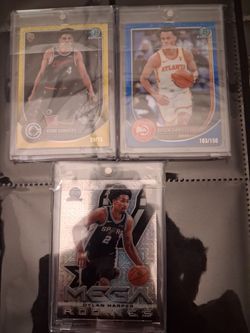 Bowman Chrome NBA Rookie Card Lot of 3
