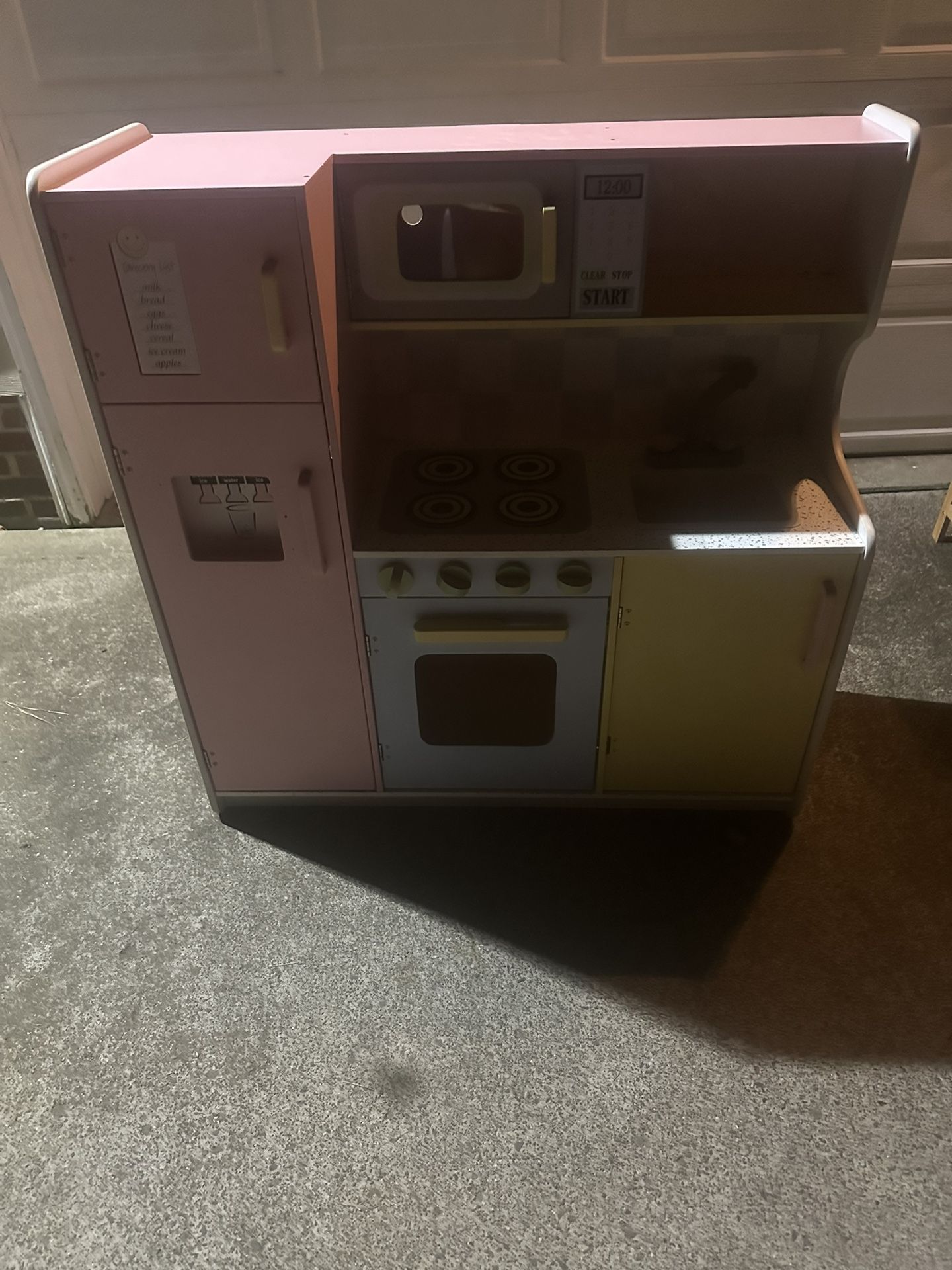 Kids Wooden Toy Kitchen