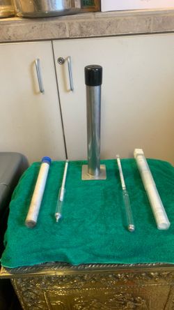 Winemaking  Two triple scale, hydrometers, and one jar