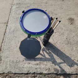 Practice Drum Pad Set