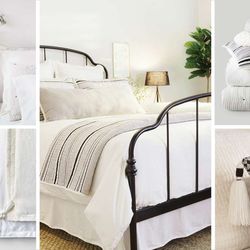 Hearth & Hand Magnolia Metal Full size Bedframe Farmhouse