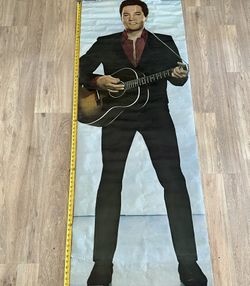 VINTAGE 1988 ELVIS PRESLEY 6ft X2.2ftPoster