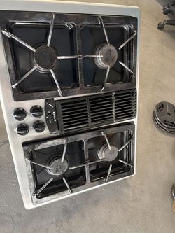 30”cooktop with downdraft