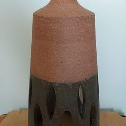 Raul Coronel Orig Stoneware Light Shade for Hanging Fixtures