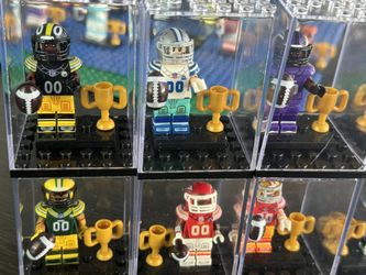 NFL , NBA and SOCCER Minififures Compatible With Lego