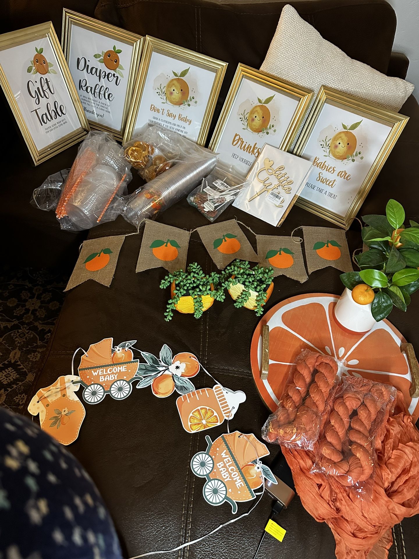 Cutie Baby Shower Decor