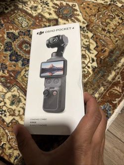New DJI Osmo Pocket 4 Standard Combo 4K Gimbal Camera Vlog Handheld Stabilizer