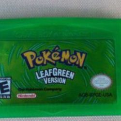 Pokémon Leaf Green Repro Game