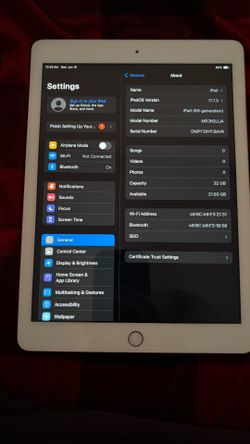 iPad 6th gen
