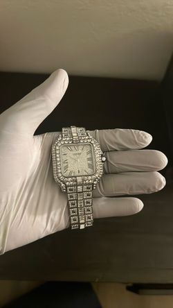 Cartier Santos Square Dial Dress Watch