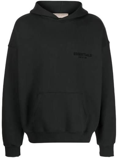 All Black Essential Hoodie