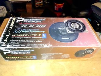 Brand New Performance Teknique 4" 2-Ways Coaxial speaker 4 Ohms 300 Watts Peak Power Each Speaker