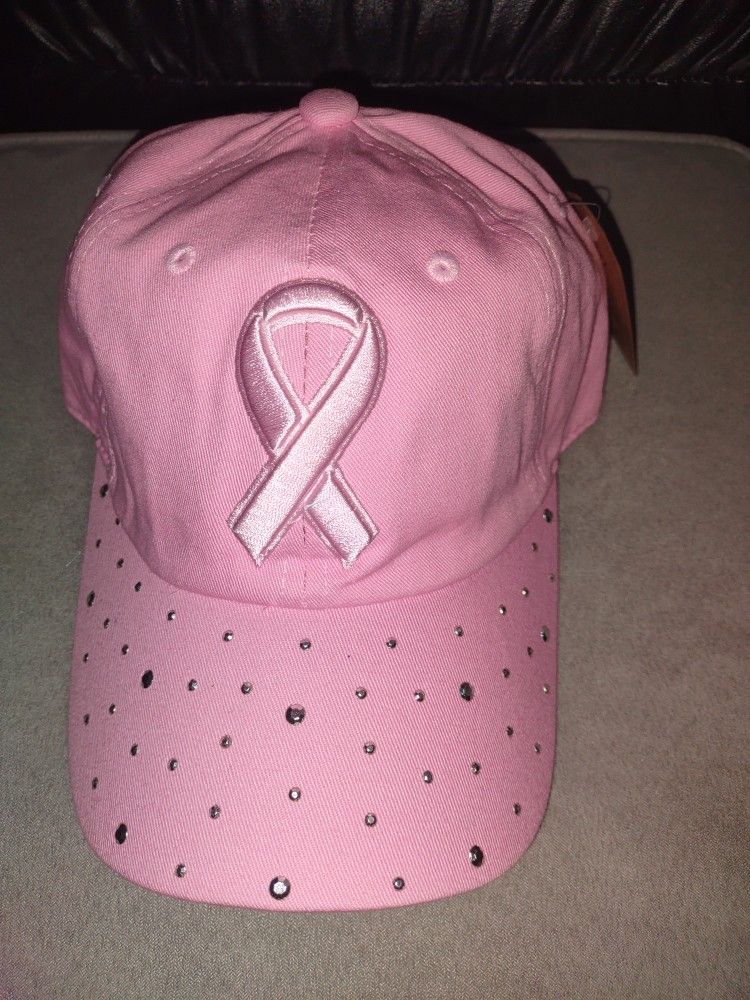 Pink Cancer Awareness Hat