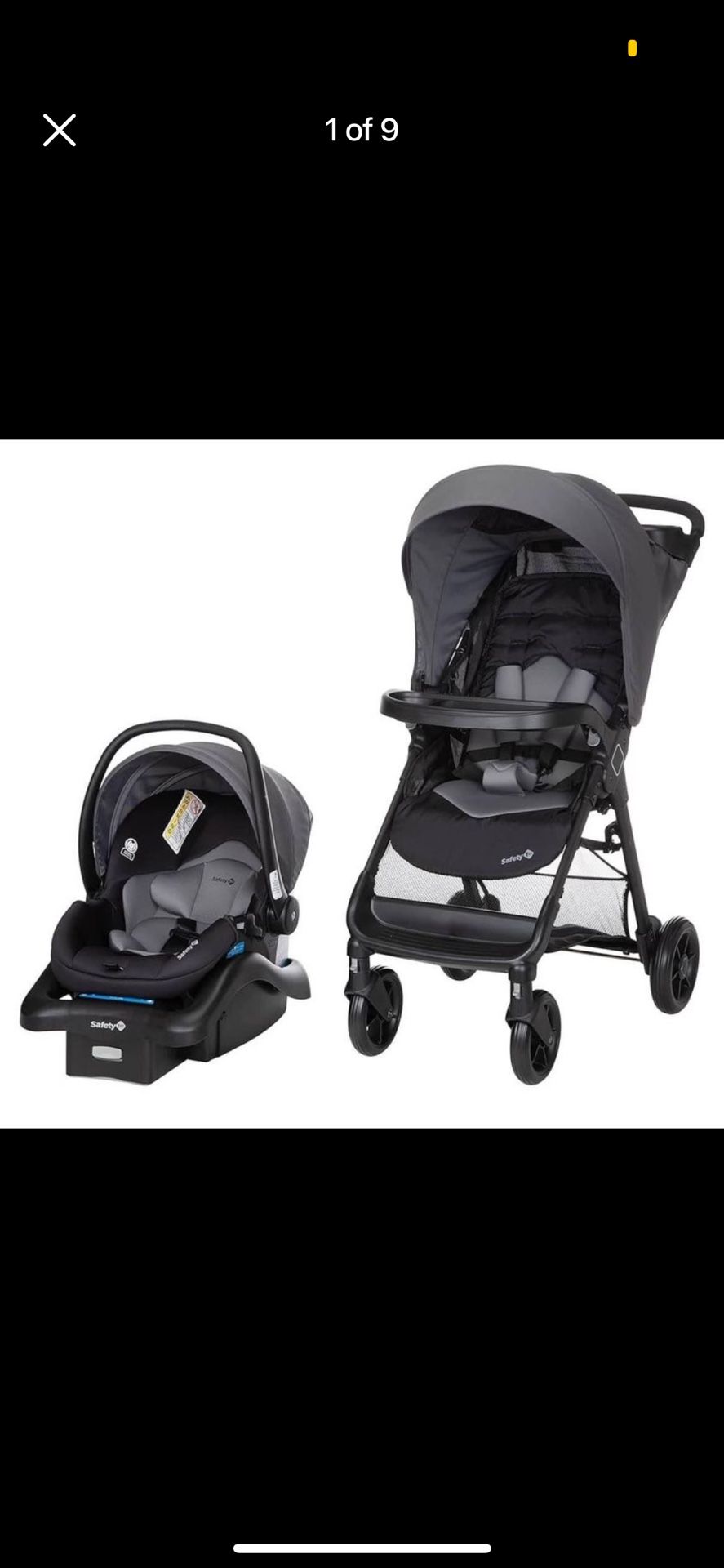 Safety 1st Smooth Ride Travel System Stroller and Car Seat