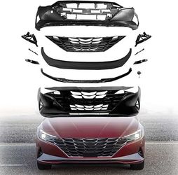 2021-2023 hyundai elantra complete front bumper.