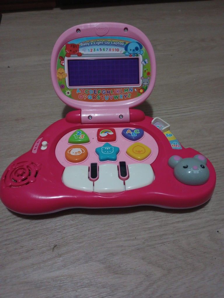 V-Tech Pink Kids Laptop