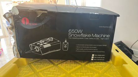 FREE snow machine