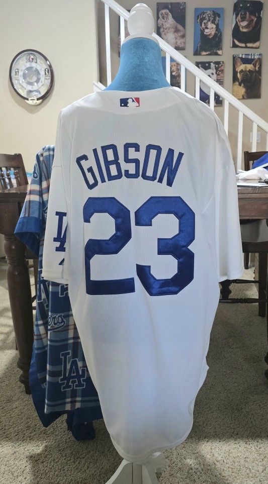 DODGERS - Authentic Majestic Kirk Gibson Dodger XL Jersey