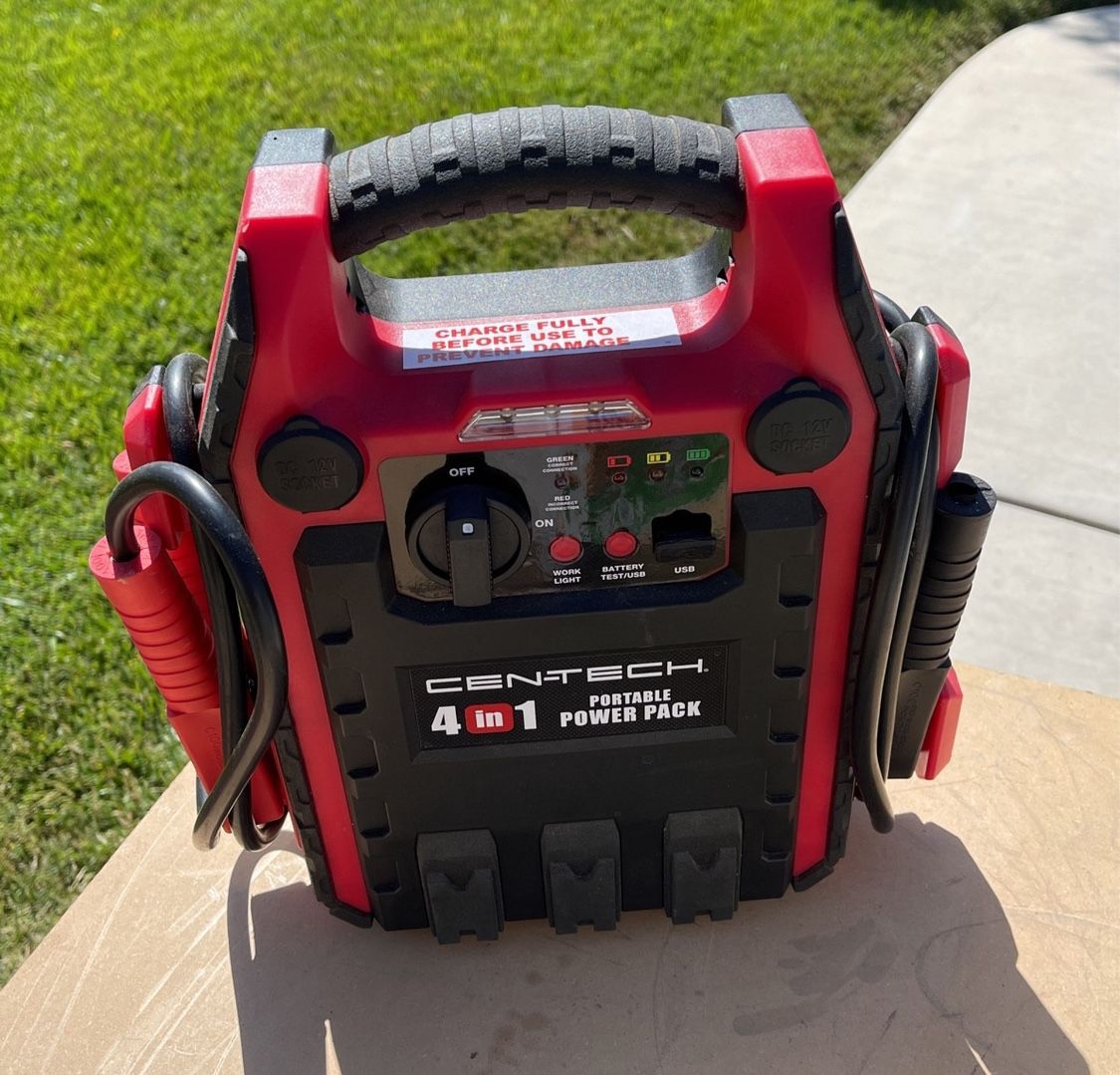 Cen-tech 4 In 1 Portable Power pack