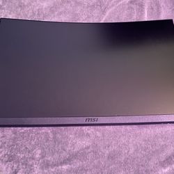 MSI Curved 24” 144hz 1080p Monitor