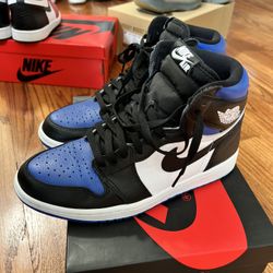 Jordan 1 Royal Toe Sz 9