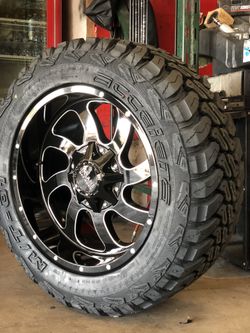 20x10 Insane Offroad wheels / 33125020 Accelera MT Tires.... Easy payment options available!!!