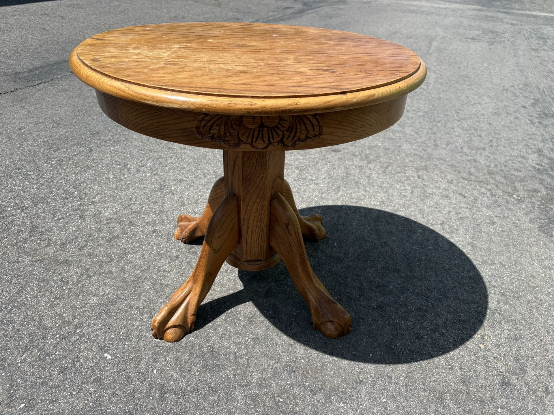 Solid Wood Side Table