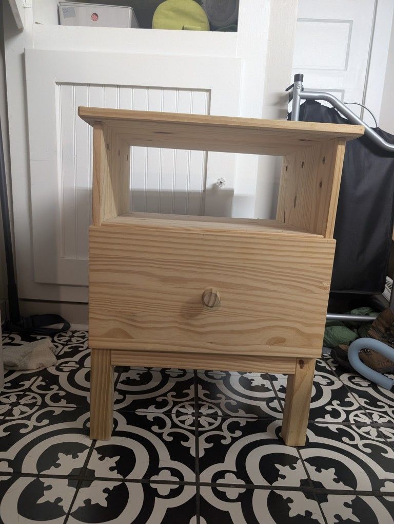 USED BEDSIDE TABLE