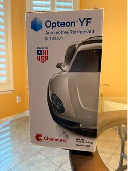 Brand new Opteon YF Automotive Refrigerant!