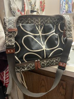 Orla Kiely diaper bag/ Messenger Bag