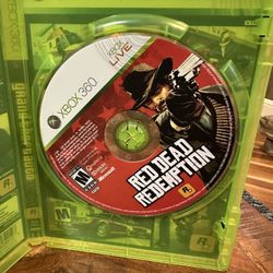 Xbox 360 Red Dead Redemption Game
