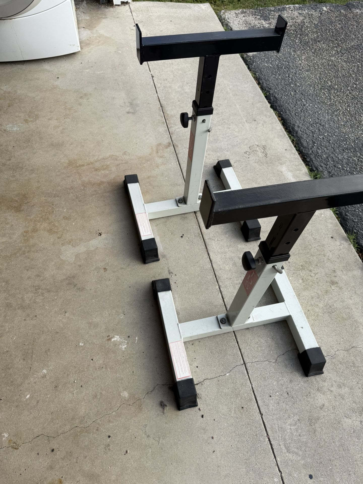Weight Bar Holder Rack adjustable Heights
