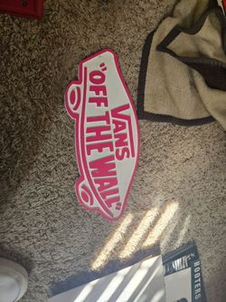 Vans skateboard advertising display