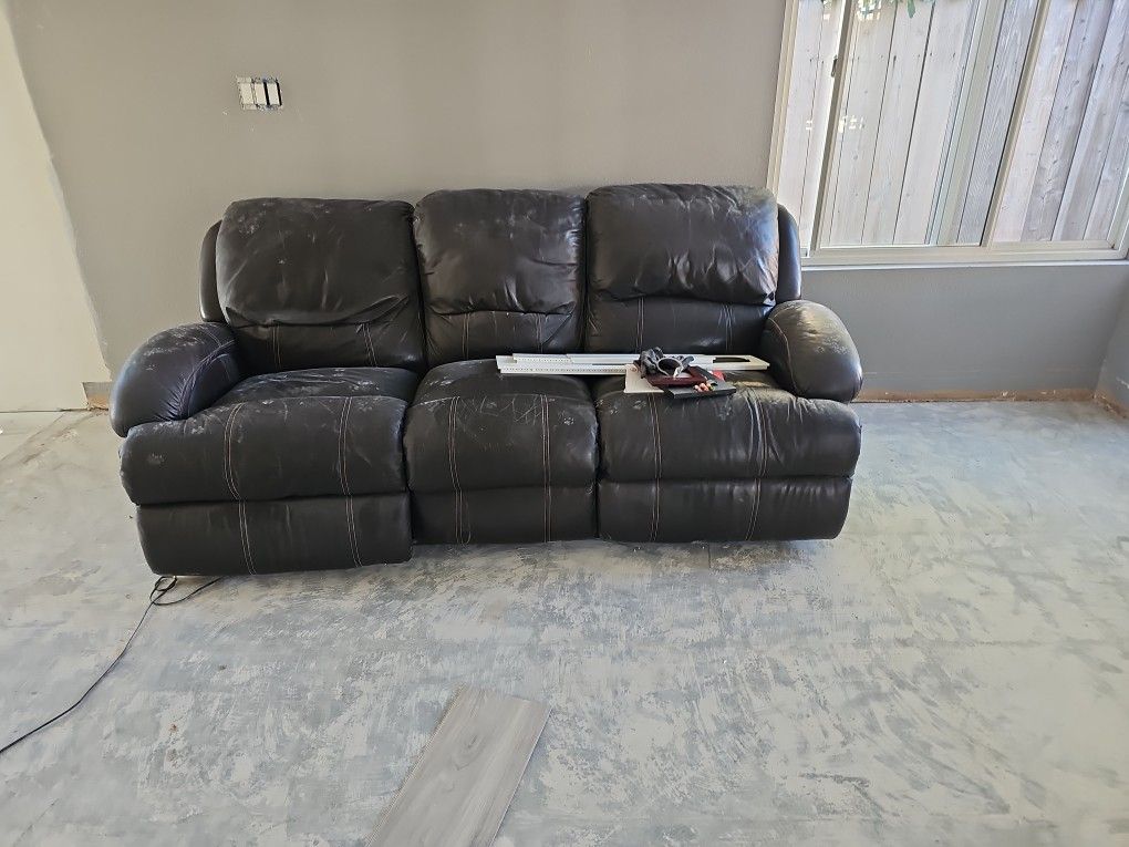 Leather Couch