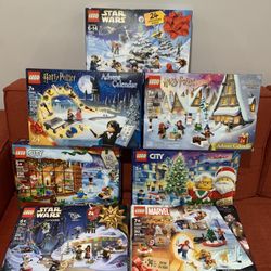 Advent Calendar LEGO Star Wars Harry Potter Marvel City 