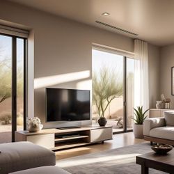 Television Wall Mount Bracket -  Flat Tilt Mount 