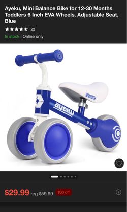 Mini Balance Bike for Toddlers