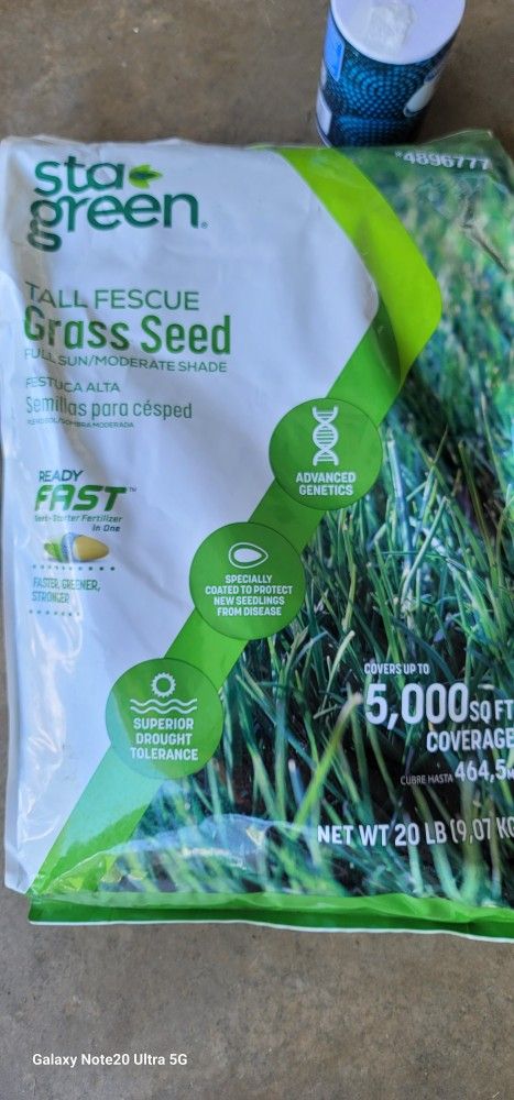 Sta-green Tall Fescue Grass Seed With Fertilizer