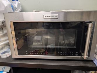 KitchenAid microwave over the range
