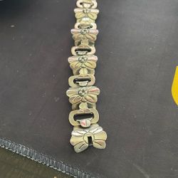 Floral Sterling Bracelet