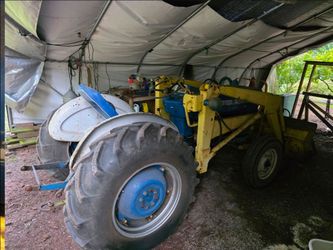 1967 Ford Tractor with attachments
