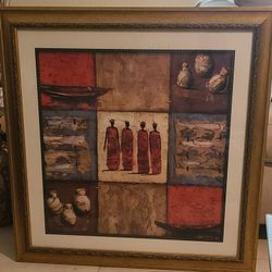 African Decor Painting $25.00